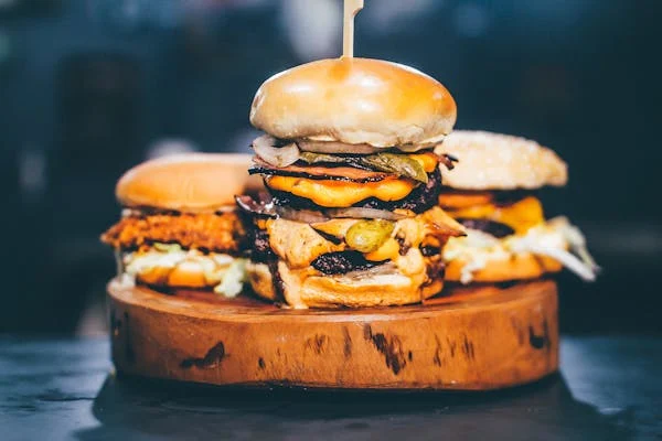 Burger bilde