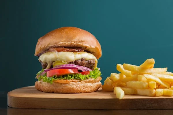 Burger bilde